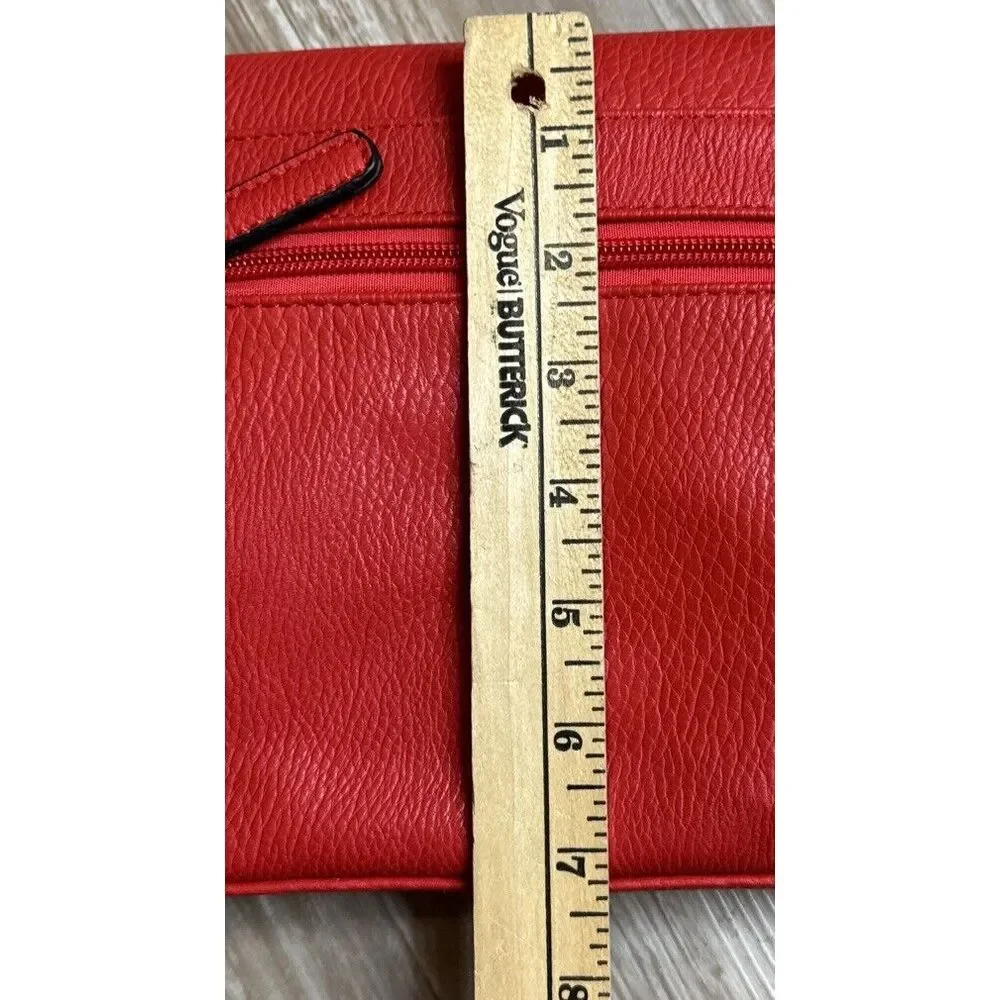 Sondra Roberts Squared Clutch Bag‎ And Shoulder Strap. Gold Accents. Good Cond.